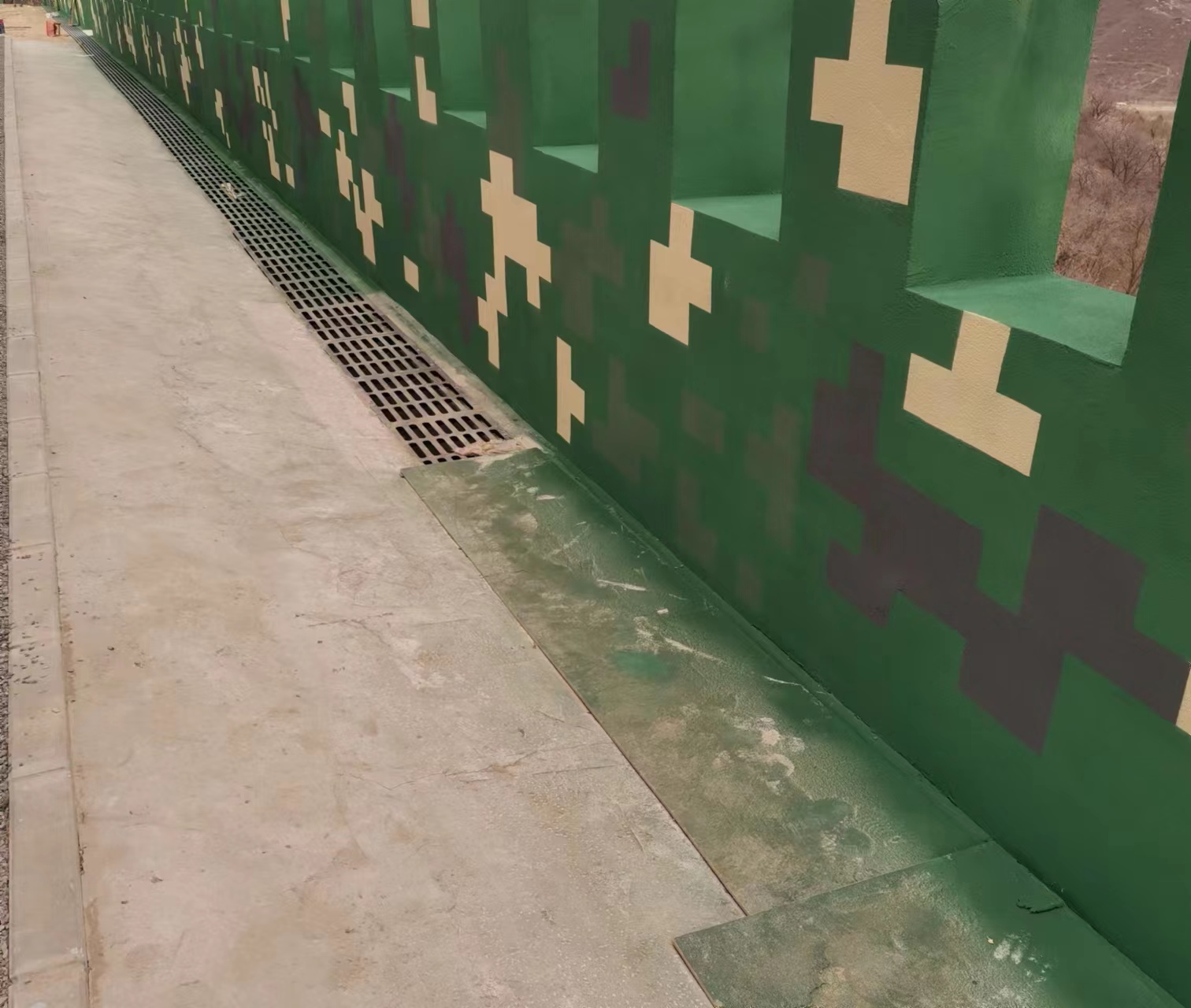 资阳围墙迷彩喷涂,数迷彩漆